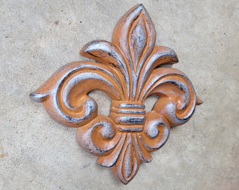 Fleur de Lis Wall plaque PICK YOUR COLOR Old World, Tuscan, French Country, Medieval Home Decor. Royal Queen King FleurDeLisJunkie image 8