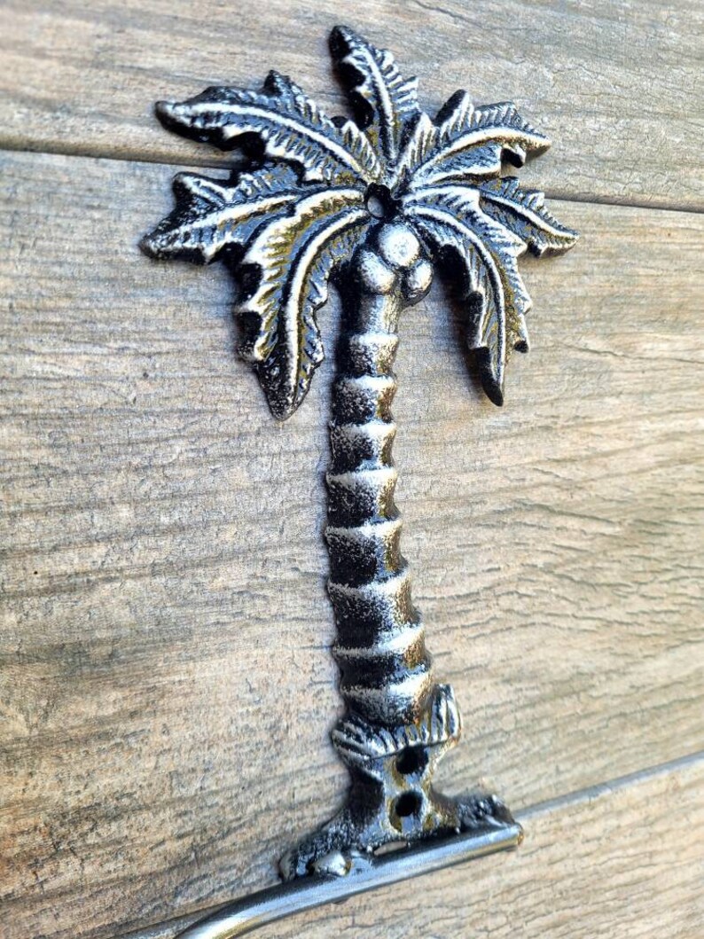 Palm Tree Toilet Paper Holder TP Holder Toilet Tissue Etsy