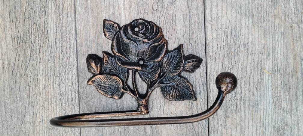 Amerock Toilettenpapierhalter | Schwenkbarer Doppelpfosten-Halter In öl Eingeriebener Bronze – Badzubehör Aus Der Mulholland Serie