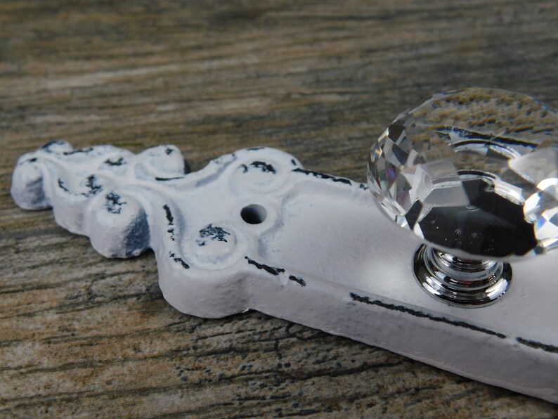 Door Knob Wall Hook PICK YOUR COLOR Shabby Chic Cast Etsy