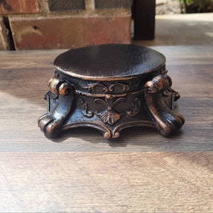 Capital Candleholder | PICK YOUR COLOR | Candle Riser | Pedestal Top | Rustic Candle Holder | Pillar Candle Holder | FleurDeLisJunkie |