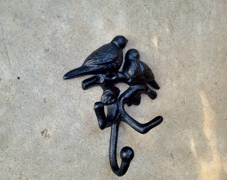 Iron bird hooks deals