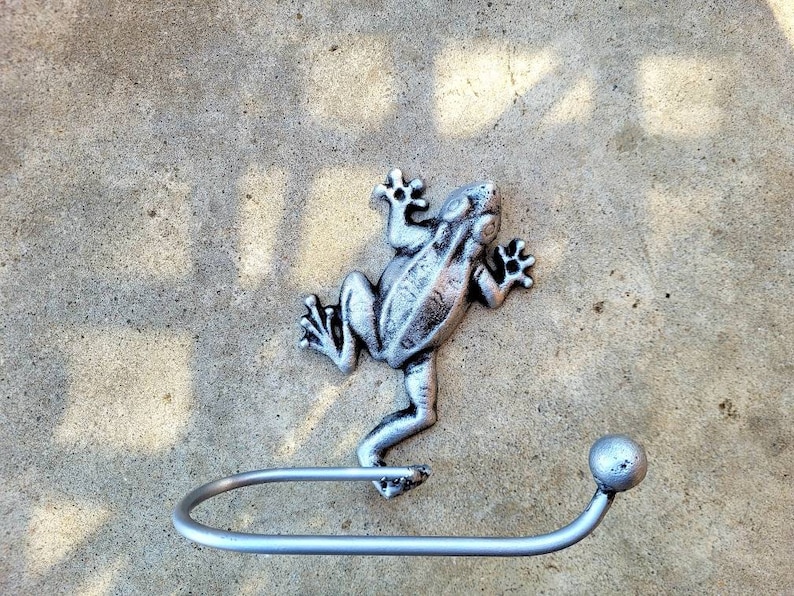 Frog Toilet Paper Holder for Bathroom Storage TP Holder Etsy