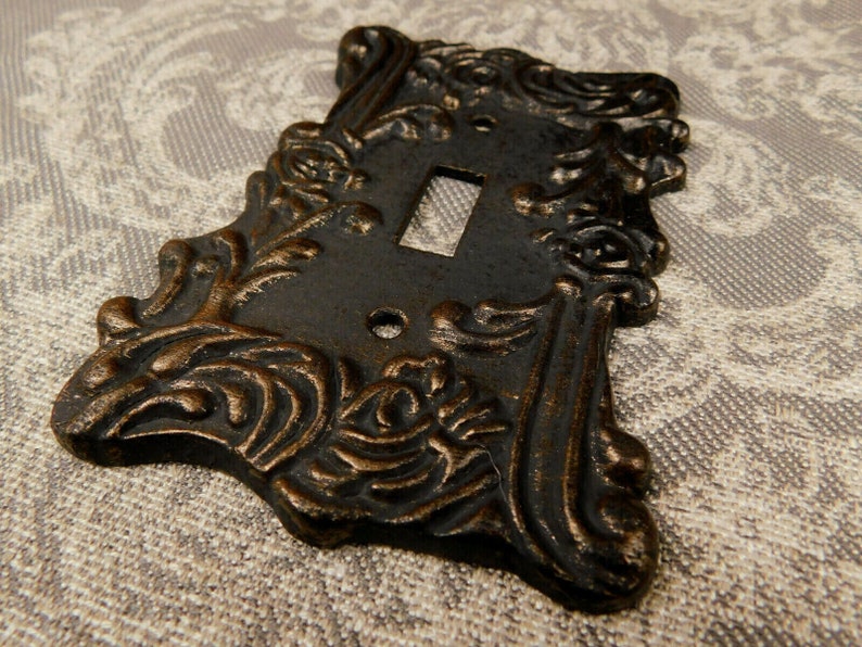 Ornate Single Toggle Light Switch Cover PICK YOUR COLOR One Etsy