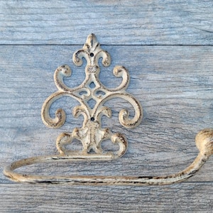 Porta carta igienica / Porta carta igienica / Porta fazzoletti / Appendino per carta igienica / Bagno Cottage / FleurDeLisJunkie / Appendino per carta igienica