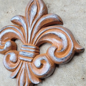 Fleur de Lis Wall plaque PICK YOUR COLOR Old World, Tuscan, French Country, Medieval Home Decor. Royal Queen King FleurDeLisJunkie image 7