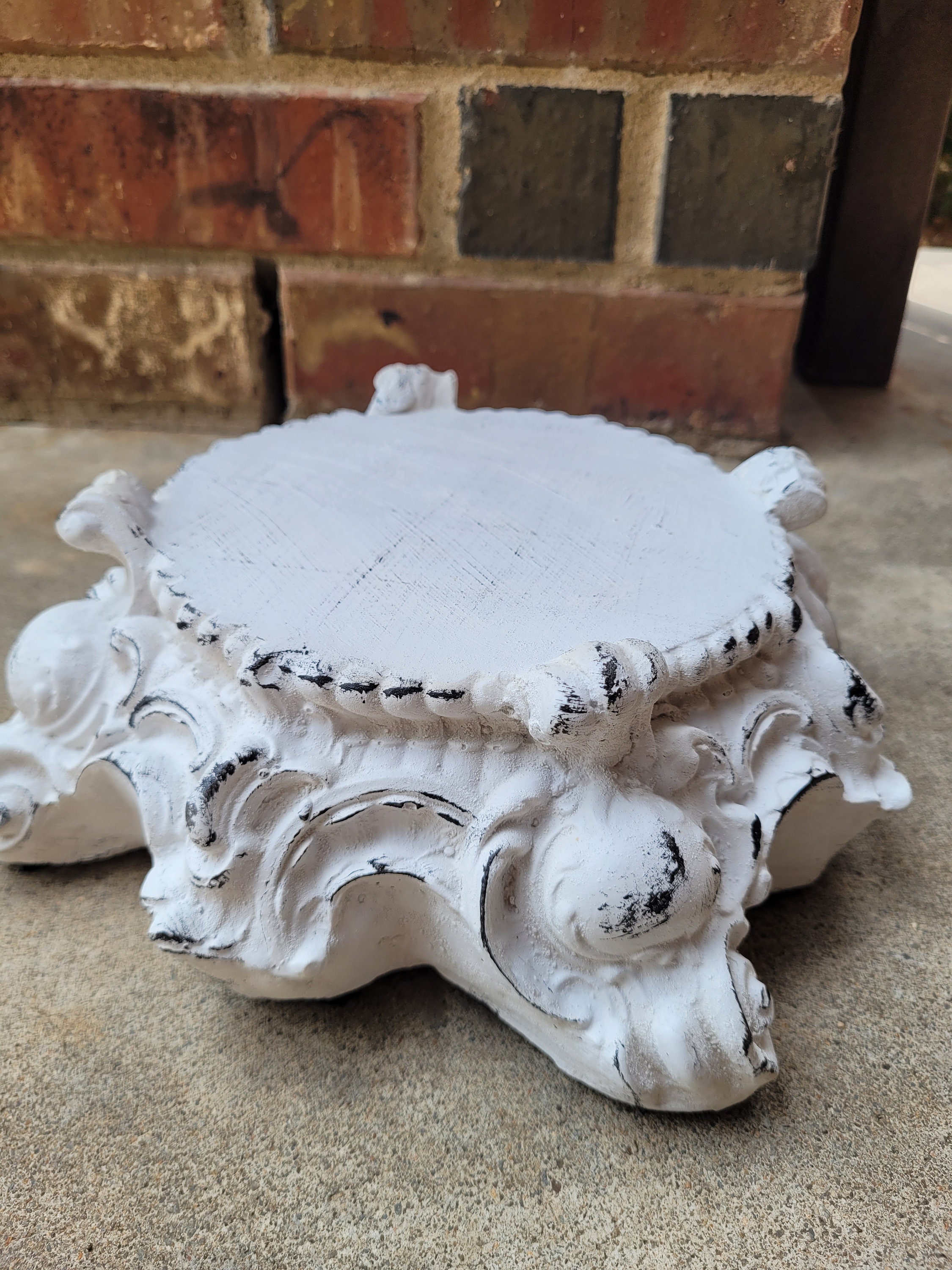 Tuscan Riser Candle Riser | Capital Pillar Candleholder - PICK YOUR COLOR - Rose ...