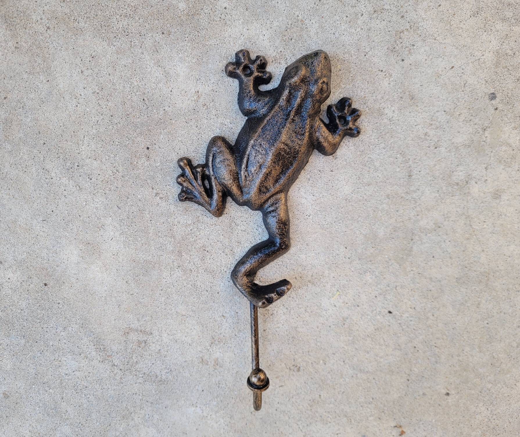 2個セット 鋳鉄製 素朴な蛙デザイン 壁ハンガー シーライフメタル 壁フック il_fullxfull.4275681577_6jub.jpg