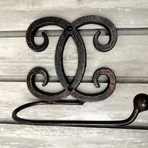 Toilet Paper Holder | Tissue Holder | TP Hanger | Cottage Bathroom |FleurDeLisJunkie | Toilet Paper Hanger