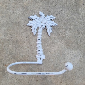 Palme Toilettenpapierhalter, PICK Ihre Farbe, TP Halter, Wandhaken, Strandhaus Badezimmer Dekor, Lake Haus Badezimmer Dekor, Bad Befestigung, Taschentuchhalter