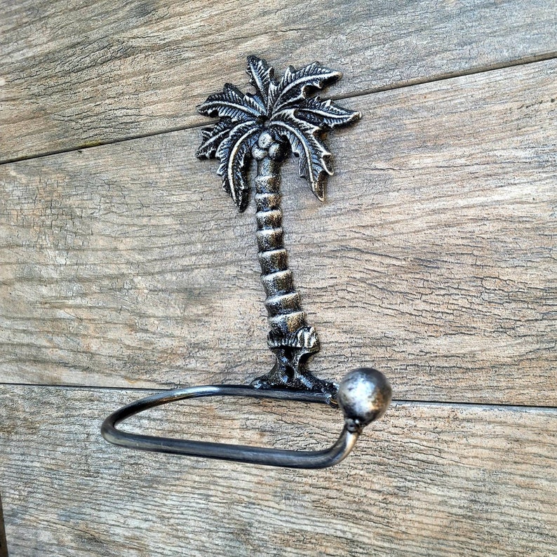 Palm Tree Toilet Paper Holder TP Holder Toilet Tissue Etsy