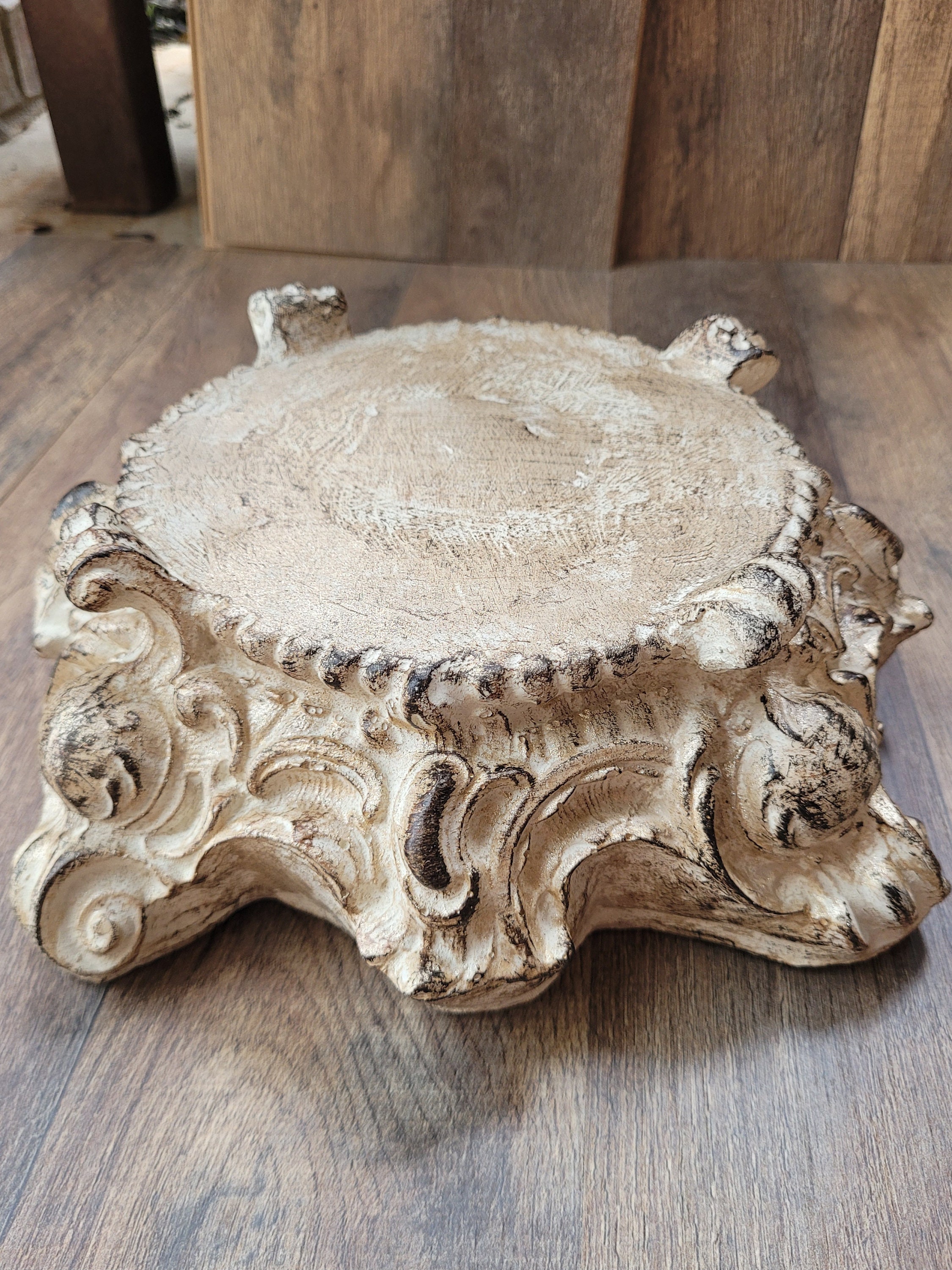 Antique wood capital - Etsy 日本