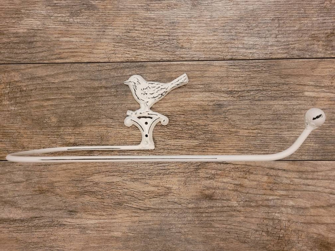 Bird Paper Towel Holder PICK YOUR COLOR Nature Decor Wall Paper Towel