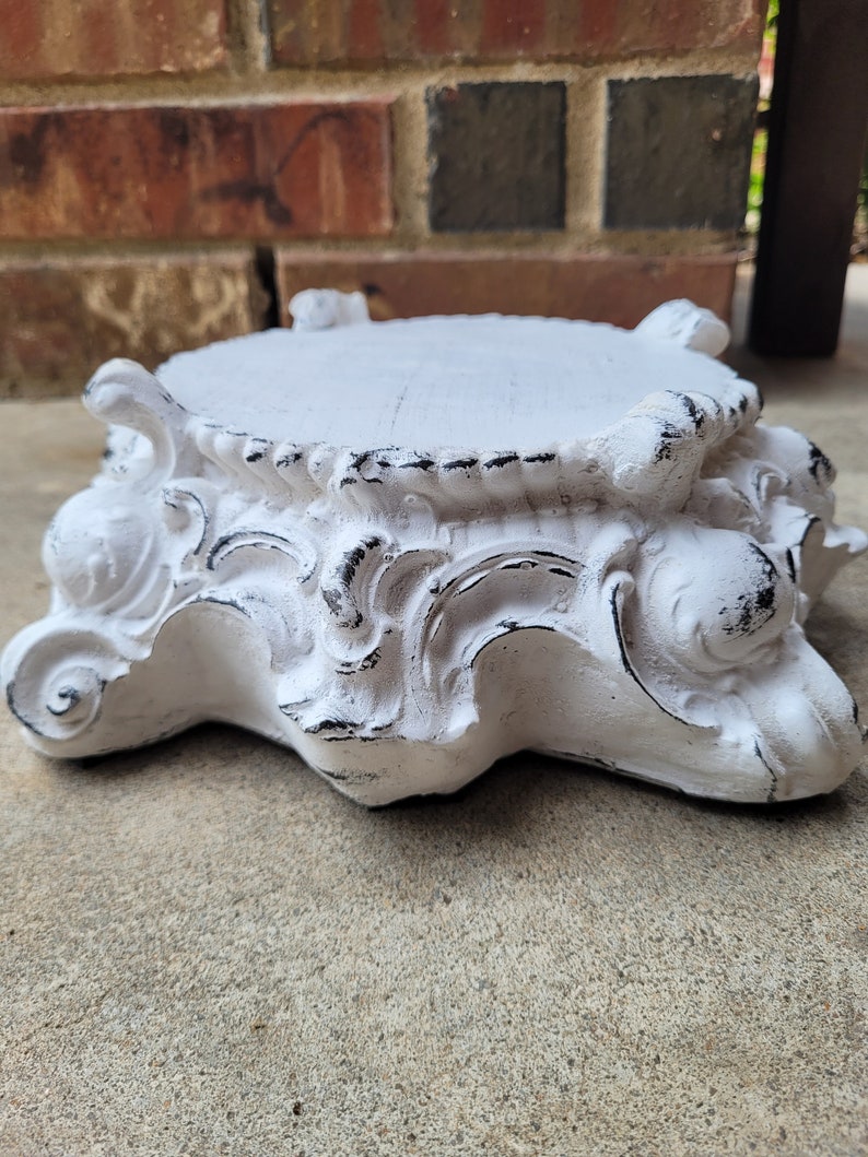 Tuscan Riser Candle Riser | Capital Pillar Candleholder - PICK YOUR COLOR - Rose ...