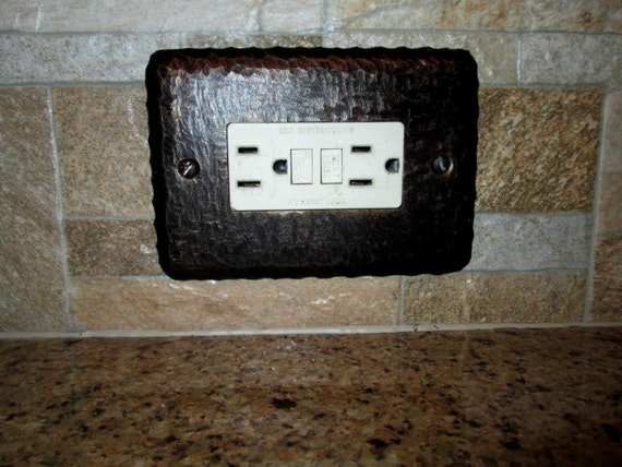 Metal Single Rocker Cover Old World Tuscan Fleur de Lis Medieval Switch Plate