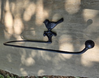 Bird Paper Towel Holder | PICK YOUR COLOR | Nature decor | Wall Mount Paper Towel Holder | Wall Rack | Bath | Kitchen Fixture | Hardware |
