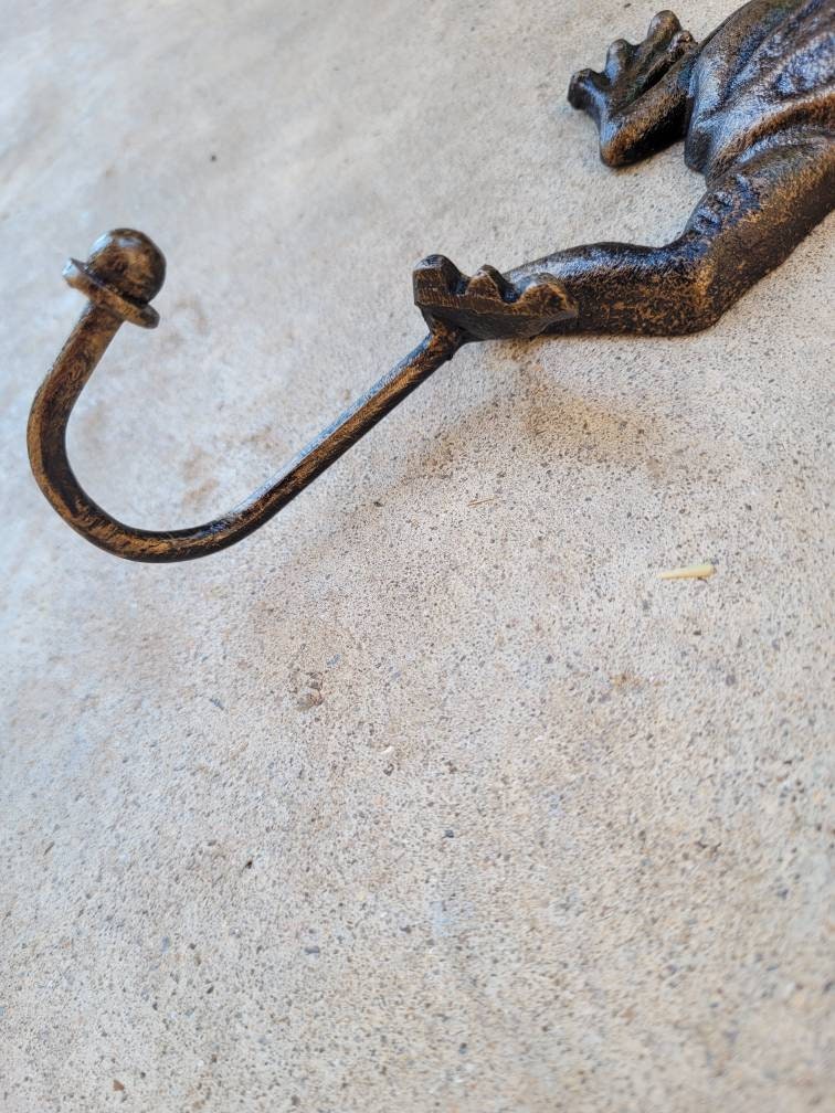 2個セット 鋳鉄製 素朴な蛙デザイン 壁ハンガー シーライフメタル 壁フック il_fullxfull.4275681577_6jub.jpg