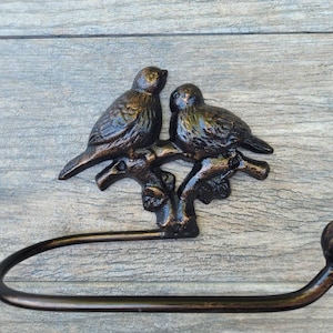 Porte-papier hygiénique oiseau, Choisissez votre COULEUR, Support TP, Porte-papier hygiénique, Crochet mural nature, Quincaillerie de salle de bain, Luminaire de baignoire