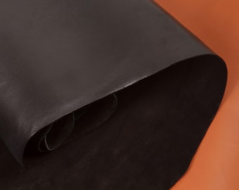 Pelle Bovina Nera Spessore 2,2 Mm Formato A3 Vera Pelle Pelle Leather 172 - Foto 6