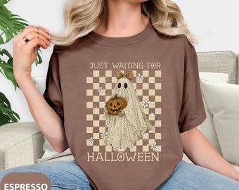 Comfort Colors Halloween Ghost Shirt: Spooky Coquette Tee