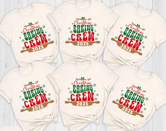 Christmas Baking Crew Shirt, Christmas Baking Team Matching Shirt, Christmas Baking Crew 2025, Christmas Shirt, Christmas Baking Crew Shirt