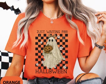 Halloween Ghost Shirt: Spooky Season Coquette Tee