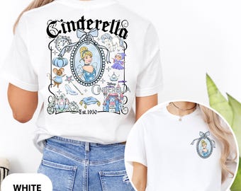 Vintage Cinderella Shirt: Disneyland Disneyworld Trip Tee