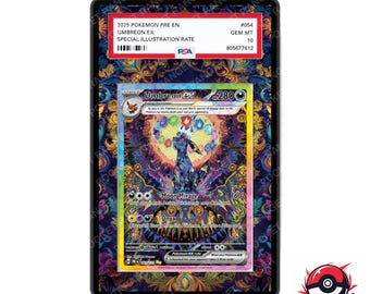 Umbreon Ex Prismatic 161/131 - Vitrina con ilustraciones extendidas de Pokémon (PSA)