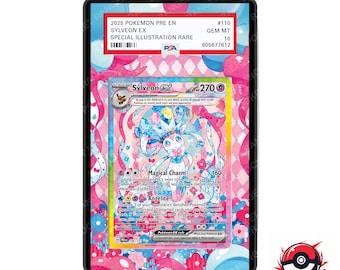 Sylveon ex Evoluciones prismáticas - Vitrina de arte extendido de Pokémon