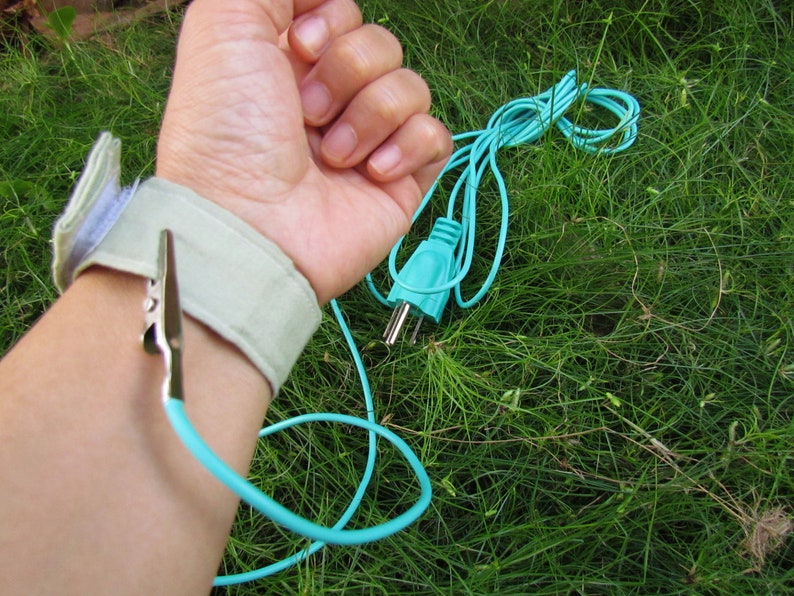 Grounding Wrist Strap Easy Way to Earth Youself Indoor AND Etsy