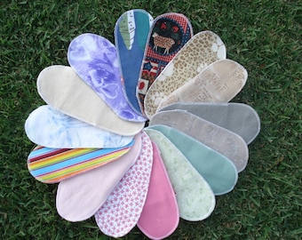 Mystery Pack Set of 10 Flannel Pantyliner - Short