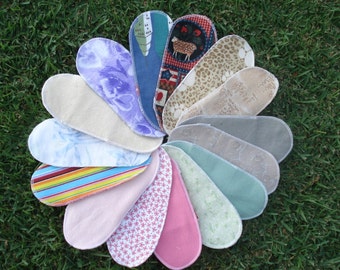 Mystery Pack Set of 20 Flannel Pantyliner - Short