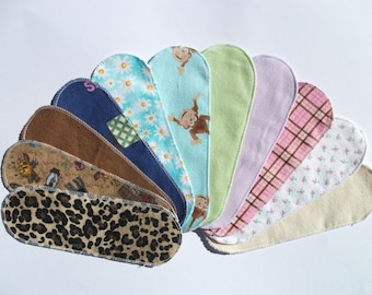 Mystery Pack Set of 20 Flannel Pantyliners - Long