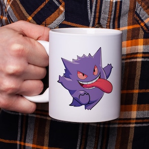 Gengar Pokémon Mug - Perfect Gift for Pokémon Fans