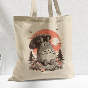 Bolso de mano de Mi vecino Totoro - Bonito bolso de hombro de anime - Mochila para la vuelta al cole