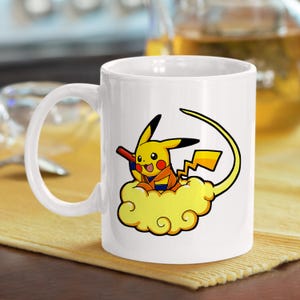 Pikachu and Dragon Ball Mug – Unique Anime Collectible Gift