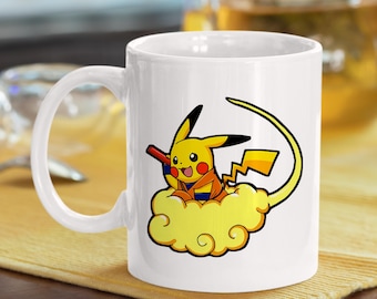 Pikachu and Dragon Ball Mug – Unique Anime Collectible Gift