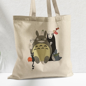 Studio Ghibli Tote Bag - Custom Anime Tote Bag