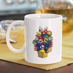Super Mario Mug - Perfect Gift for Kids