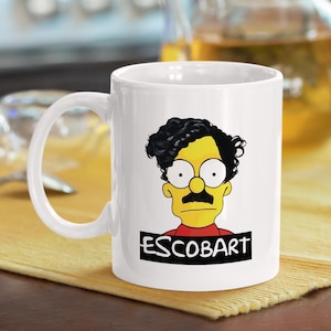 Escobart - Bart Simpson Tasse - Lustiges Geschenk für Ihn