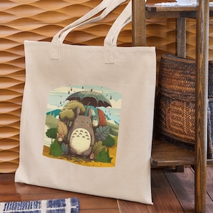 Totoro Tote Bag - Gift for Anime Lovers