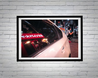 Tokyo Neon Street Photography Print: Urban Japan Nightlife