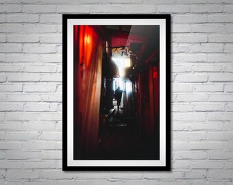 Tokyo Alleyway Photo Print: Kabukicho Japan Street Scene