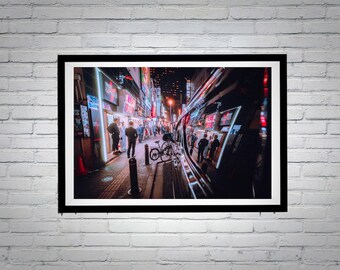 Kabukicho Red Light Tokyo Nightlife Photography: Neon Cyberpunk Japan Urban Art