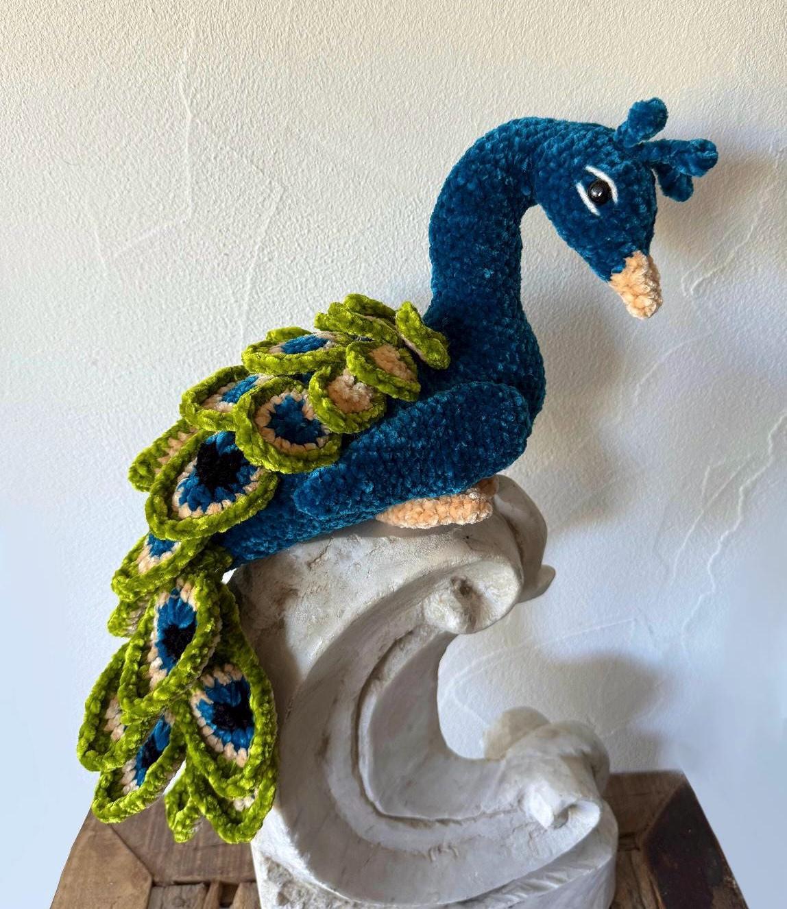 Paola the Peacock crochet