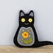 see more listings in the Felt cat ornaments section