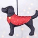 see more listings in the Felt dog ornaments section