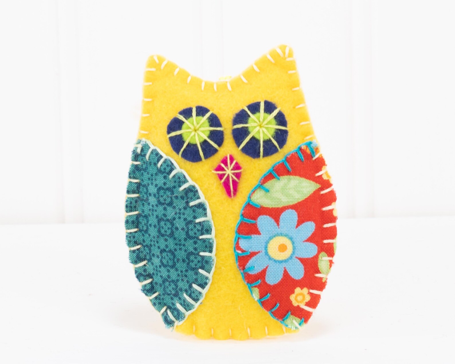 Felt Owl Ornaments Colourful Felt Owl Holiday Ornaments Bird Etsy Canada