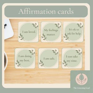 Affirmation Cards – Printable Visuals for Autism, PDA and SEN Emotional Support