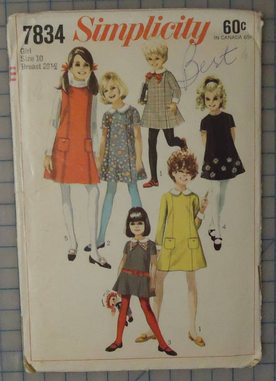 1960s girls dresses
